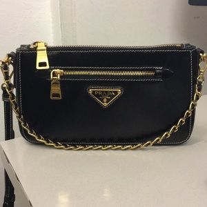Prada Saffiano Leather Crossbody Bag